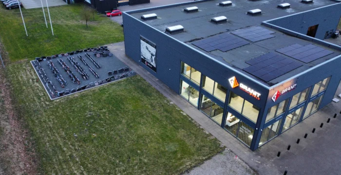 Granitworld butik drone billede